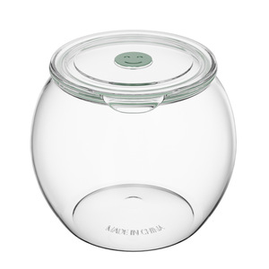 GREENSIDE Boîte de rangement en plastique de grande capacité Seau à thé scellé de qualité alimentaire Bocal à cornichons Rangement spécial cuisine pour cornichons à thé - Product Image 6