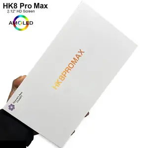 Hk8 Pro Max Ultra Smart Watch Men 49mm Amoled Screen Compass Nfc Smartwatch  Hk