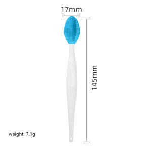 <span class=keywords><strong>Beauty</strong></span> <span class=keywords><strong>Planet</strong></span> Mini brosse nettoyante pour le visage en silicone applicateur à poignée pour le lavage du visage nettoyant pour les pores exfoliant brosse de <span class=keywords><strong>masque</strong></span> en silicone - Product Image 4