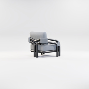 Meubles de restaurant d'extérieur Foshan Kingmake pour hôtel, complexe hôtelier, terrasse de loisirs, chaise en aluminium - Product Image 4