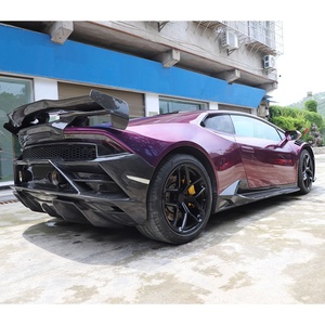 Nuevo Kit de Carrocería EVO RWO de Fibra de Carbono para Huracán 2014-2023, Modificación y Mejora de Automóviles, Parachoques Delantero/Trasero, Alerón Trasero - Product Image 6