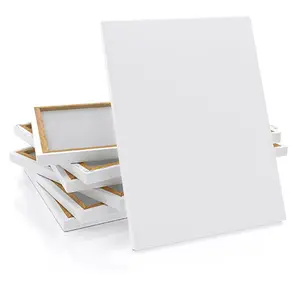 30 x 40cm 12x16" Artist Canvas Board Stretched Primed Blank Cotton Pack