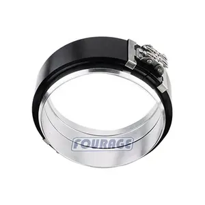 Colliers de serrage universels en aluminium pour refroidisseur intermédiaire de turbo Joint torique 2 "2.5" 3 "3.5" 4 "Bride Pegasus Wiggen Pinces à clapet