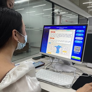 Máy phân tích sức khỏe tương tác tất cả trong một Máy phân tích sức khỏe để sử dụng trong phòng tập thể dục - Product Image 1