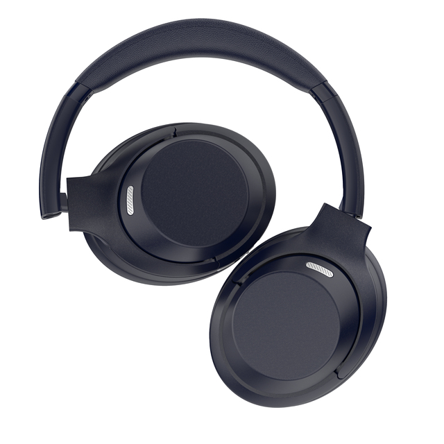 LS-520 Leather & Metal Sports Travel DJ Audiophile Mobile Phone Compatible Headphones