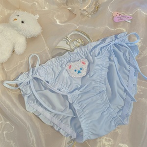 Culottes pour femmes Nouveauté 2025, en dentelle Pure Desire, d'été, avec lanières ODM, <span class=keywords><strong>sexy</strong></span>, respirantes, anti-transparence, tendance, style triangle doux - Product Image 6