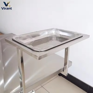 Mesa de Operaciones Veterinaria Hidráulica de Acero Inoxidable a Precio Económico para Mascotas, Mesa Médica para Animales - Product Image 5