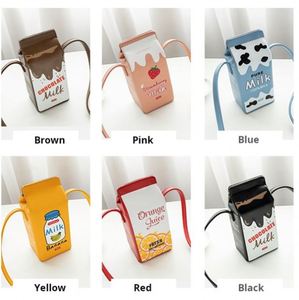 Trendy PU Crossbody Bag Resembling a Milk Carton Spacious Stylish Design Women Great Choice for Promotional and Business Gifts - Product Image 2