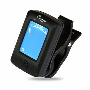 Afinador Cromático Digital Saiy con Clip para Guitarra, Bajo, Violín, Ukelele, Accesorio Universal para Instrumentos, Plástico - Product Image 1