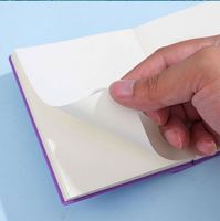 Werbegeschenk Anpassbares Taschen-Notizbuch mit Leder/PVC-Hardcover und Stift Umweltfreundlich Tragbar