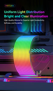 Penjualan paling laris manusia salju ARGB putih kabel catu daya GPU <span class=keywords><strong>3</strong></span>*8 Pin Kit kabel ekstensi 5V 3Pin disinkronkan casing PC putih sesuai pesanan - Product Image 4