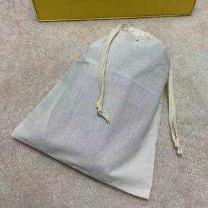 Eco-Friendly Canvas Skincare Cosmetic Storage <b>Pouch</b> Custom Logo Printed White Cotton Canvas Gift Makeup Packaging <b>Drawstring</b> Bag - Product Image 4