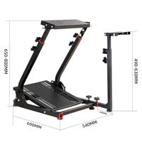 Support de simulateur de course pliable en gros pour volants de jeu G29 G920 G923 T300RS TGT TS-PC TMX