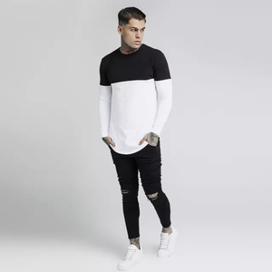 Sweat-shirt d'hiver personnalisé pour homme à manches longues, motif uni, anti-rétrécissement, tissu 260g, impression en relief, logo vierge sur jersey - Product Image 3