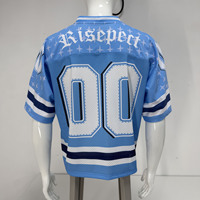 Maillot de football américain vintage haut de gamme, maillot de rugby classique, maillot de football personnalisé, idéal pour les événements de club et d'équipe