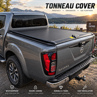 Couverture de benne rigide en alliage d'aluminium, étanche, avec verrouillage, pour camionnette, installation sans perçage