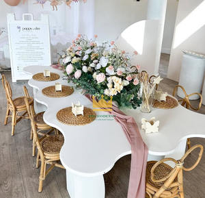 Sillas modernas de ratán para niños para celebraciones de cumpleaños, muebles de fiesta seguros y elegantes para niños, cocina, sala de estar, uso al por mayor - Product Image 4