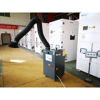 Extracteur de fumées de soudage industriel 1,5 kW avec système de filtration de fumée haute efficacité pour le soudage en atelier et la découpe laser