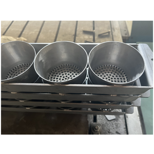 ตะกร้าทอดบะหมี่แบบเชื่อมละเอียด ผลิตด้วย<span class=keywords><strong>เครื่อง</strong></span>กลึง CNC ระดับมืออาชีพจาก<span class=keywords><strong>เกาหลี</strong></span> สำหรับอะไหล่<span class=keywords><strong>เครื่อง</strong></span>ทำบะหมี่ - Product Image 2