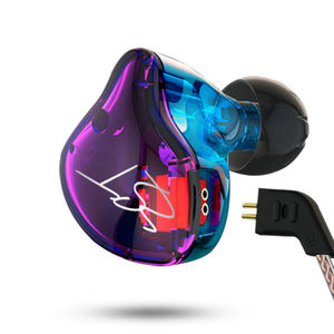 <span class=keywords><strong>KZ</strong></span> <span class=keywords><strong>ZST</strong></span> Écouteurs de musique filaires Casque antibruit Son stéréo Double pilote hybride Expérience audio haut de gamme - Product Image 6