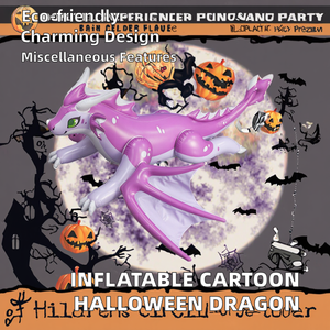 Đồ trang trí bơm hơi hình rồng bay cỡ lớn tùy chỉnh, dễ lắp đặt, hoạt hình, dùng cho tiệc lễ hội, nhiều màu sắc - Product Image 3