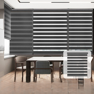 Tùy Chỉnh Kích Thước Bạc Cầu Vồng Shades Màn Trập Thông Minh Rèm Ngựa Vằn Năng Lượng Mặt Trời Shades Điện Màn Rèm Cửa Cho Văn Phòng Khách Sạn - Product Image 5