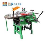 Machine à bois multifonction 10 en 1, scie, raboteuse, perceuse, dégauchisseuse, affûteuse, meuleuse, chanfreineuse, moteur 3KW, 210kg