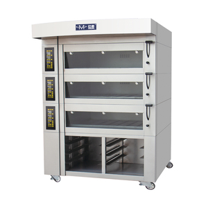 Thiết bị nướng bánh thương mại Bánh Mì Bánh Cookie làm máy móc lò nướng phong cách châu Âu điện boong lò - Product Image 1