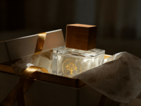 Flacon pulvérisateur de parfum écologique et recyclable de 100 ml, forme carrée transparente, style moderne, diffuseur à bâtonnets, impression sérigraphique, couleur personnalisée