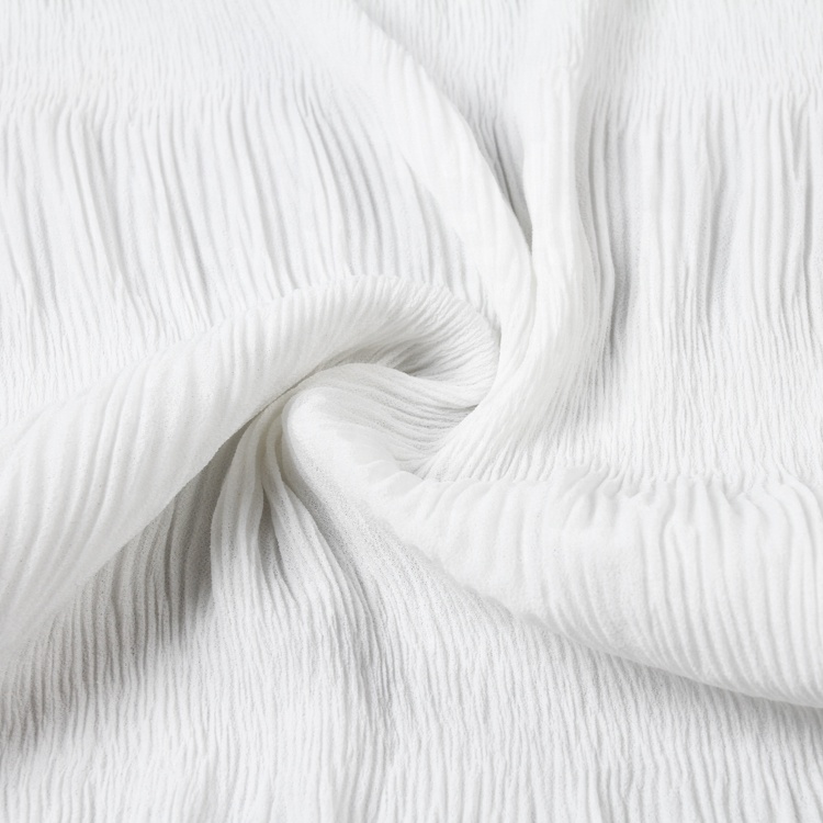 Лидер продаж, чистый белый креп, окрашенная шифоновая креп-ткань ity moss