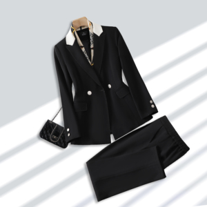 Popolare Suite Ceo <span class=keywords><strong>di</strong></span> alta qualità moda moderna in due pezzi Business Suit ufficio Set per le donne Made in China - Product Image 1