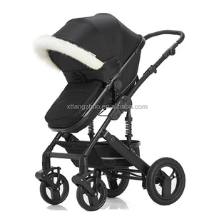 Cochecito de bebé de alta gama con estructura de aluminio, certificado EN 1888, estilo 3 en 1 para recién nacidos, cochecito de viaje. - Product Image 4