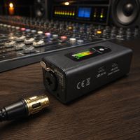 Amplificateur de casque stéréo Pro pour moniteur OTG 48V compact avec réglage du signal audio, convertisseur de charge OEM CE FCC, batterie