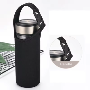 Pochette porte-gobelet isotherme 20L en néoprène durable, imperméable, avec fermeture éclair, pliable et portable, personnalisable avec logo de dessin animé - Product Image 5