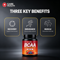 Poudre de BCAA OEM Acides Aminés à Chaîne Ramifiée Mélange de Baies 30 gélules Récupération Musculaire Endurance pour les Sportifs Fabricant