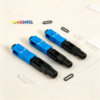 ftth cabling solution low insertion loss optical wiring accessory HC01 a 60mm UPC HX SC UPC fiber optic fast connector