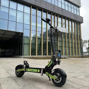 Nuevo Scooter Eléctrico Plegable Todoterreno de 60V 5600w 6000w con Doble Motor y Asiento, 11 Pulgadas, 85km/h, para Adultos - Product Image 6