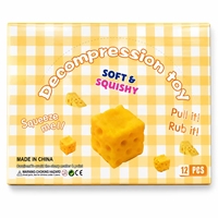 Jouet Squishy en PU en forme de triangle, rebond lent, pour enfants de 8 à 13 ans, unisexe, best-seller transfrontalier
