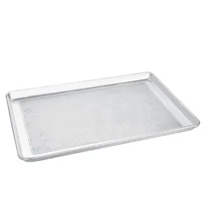 Custom Stainless Steel Non-Perforated And Perforated Baking Tray Oven Tray Baking Pan Baking Sheet