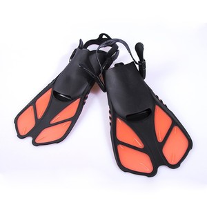 Vente chaude Réglable Talon Ouvert Plongée Piscine Court Palmes Palmes pour Enfants Enfants Adulte - Product Image 4