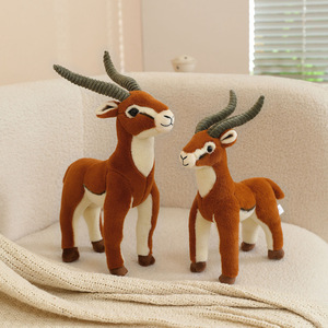 Peluche di Antilope Tibetana, Bambola di Capretto/Pecora, Compagno e Consolatore per Bambini, Animale di Peluche - Product Image 5