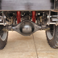 Camion benne diesel à quatre roues motrices pour charges lourdes, véhicule de transport hydraulique pour fermes, carrières et chantiers de construction