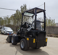 HAIJU Caricatore Frontale Elettrico 4x4 Mini ZL06E, Capacità di Carico 700kg, Trasmissione Idrostatica, Zero Emissioni, Ecologico, Batteria al Piombo-Acido