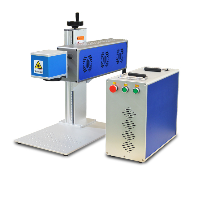 ActionLasers JPT MOPA Fiber Laser Marking Machine 20W-100W CNC Air-Cooled DXF/BMP Support High-Accuracy Metal Stone Engraving
