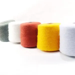 Stock service 1/13NM 1/111NM superfine sweater 100% acrylic mohair like fancy yarn for knitting machine