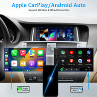 Système Linux pour BMW X3 F25 X4 F26 Lecteur vidéo de navigation Carplay 8,8 pouces 2011-2017 LELV Voiture Android Auto