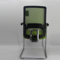 Fournisseurs de meubles de bureau, accoudoir fixe en plastique d'occasion, chaise de visiteur, prix bon marché