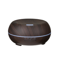 Diffuseur automatique de brume fraîche 500ml humidificateur ultrasonique de grains de bois huile essentielle parfum de bureau à la maison parfum
