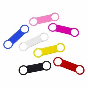 Accessoires d'étiquette de nom d'animal familier de marque en Silicone étiquettes d'identification en aluminium personnalisées pour chiens et chats utilisés avec laisse de collier - Product Image 1