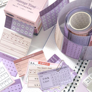 Notas Adhesivas Extraíbles Simno para Gestión del Tiempo - 120 Notas Programables para Planificación Diaria/Semanal/Mensual - Product Image 6